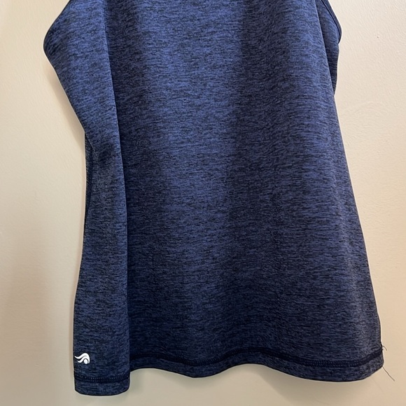 IDEOLOGY SET OF TWO MEDIUM TANK TOPS BLUE & GRAY BLACK STRIPED CREW NECK - Picture 14 of 16